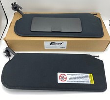 BRAND NEW  Sun Visors Sunvisors Black FOR C5 Corvette 1997-2004 UPDATED picture