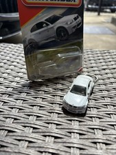 BMW 135i Series Keychain White Hot Wheels Matchbox M1 2011 Keyfob gift picture