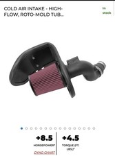 K&N AirCharger Cold Air Intake System Kit fits 2016-2023 Chevy Malibu 1.5L L4 picture