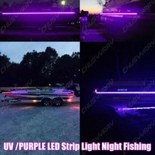 5M 5050 Ultraviolet UV Purple LED Strip Light Lamp 300LED Waterproof IP68 12V picture