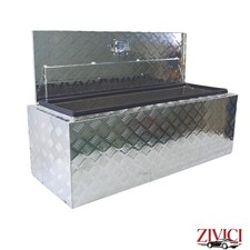 Lockable Aluminum 48x17x18 Inch Underbody Truck Box, Pickup Tool‑Storage Box picture