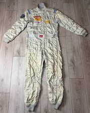 Sparco Vintage Racing Suit Motorsport Porsche Pirelli Patches Size 56 picture