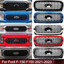 13 Color Optional For 2021-2023 Ford F150 F-150 Front Bumper Upper Grille Grille picture