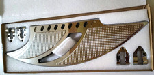 Motorcycle Driver Front Footboards Pedal Rider Foot Pegs Chrome picture
