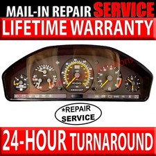 1993-95 Mercedes Benz MB S500 Instrument Gauge Cluster Odometer [REPAIR SERVICE] picture