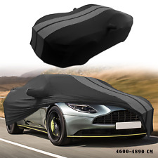 For Aston Martin DBS GreyBlack Full Car Cover Satin Stretch Indoor Dust Proof A+ picture