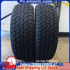 NEW Set of 2 TERRA FORCE AT 275/65R18 116T All Terrain Tire Perfect Fit picture