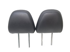 2017-2023 Subaru Impreza Limited Front Seat Head Rest Pair Black Leather OEM picture