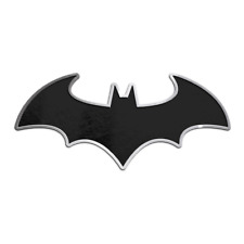 Batman Bat Symbol DC Comics Badge Emblem Polished Stainless Steel picture