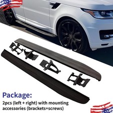 Pair Running Boards Side Step For Range Rover SWB 13 14 2015-2022 L405 Nerf Bar picture