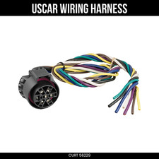 CURT Replacement USCAR Connector Wiring Harness 24 In 7 Pin Trailer Wiring 56229 picture