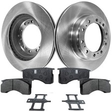 Front or Rear Brake Disc Rotors and Pads Kit for Chevy GMC C6500 Topkick C7500 picture