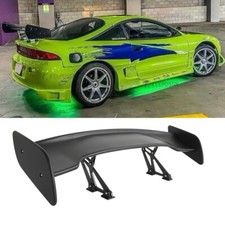 For Mitsubishi Eclipse Coupe Matte Rear Trunk Spoiler Racing GT Wing High Stand picture