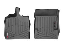 WeatherTech Custom Fit FloorLiners for 2008-2015 smart fortwo - 1st Row, Black picture