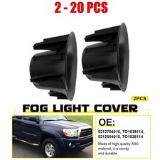 Fit 2006-2011 Toyota Tacoma TRD Sport 2-20X Black Front Bumper Lamp Cover Bezel picture