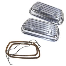 Empi 9138 Aluminum Clip On Valve Cover Kit - Vw Engine 1600cc-2275cc Pair picture