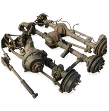 1993-1996 Ford F-150 Rear Differential Axle Assembly KXPBX picture