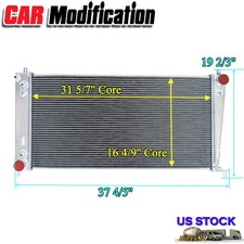 Aluminum Radiator fit 1999-2004 Ford F-150 F-250 F-350 Super Duty 4.2L/4.6L/5.4L picture