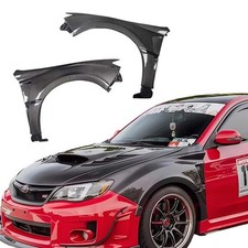 Real Carbon Fiber Fenders for Subaru Impreza WRX STI 08-14 / Impreza WRX 2011-14 picture
