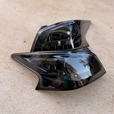 For 2013 2014 2015 Nissan Altima Black Tail Light Brake Lamp Left+Right Side picture