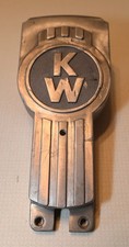 Genuine Vintage Kenworth Hood Ornament Center Part # K170-D-39 K170-39 -10 inch picture