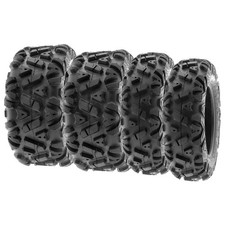 4PCS SunF A033 ATV UTV Tires 25x8-12 Front 25x10-12 Rear 6PR All Trail Tubeless picture