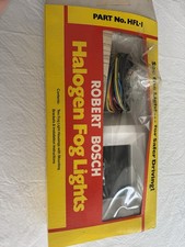 Vintage NOS Robert Bosch HFL-I Halogen Fog Light Kit OSRAM H3 Complete Box picture