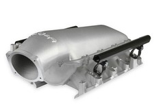 Holley 300-679 Lo-Ram Intake Manifold Single Injector Satin Finish picture