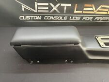 71-81 CAMARO CONSOLE LID BLACK, REAL LEATHER CUSTOM MADE / FIREBIRD picture