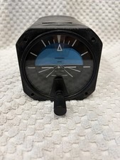 Aeritalia Horizon Gyro Attitude Indicator 36101P Aircraft Instrument Yellow Tag picture