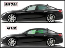 Chrome Delete Blackout Overlay for 2014-23 Maserati Ghibli Window Trim picture