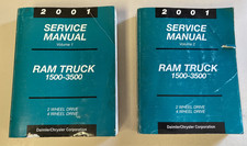 2001 Dodge Ram Factory Service Manual- Print picture