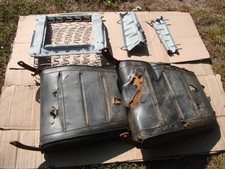 1968 CHARGER FRONT BUCKET SEAT B-BODY DRIVER + TRACKS  68 69 picture