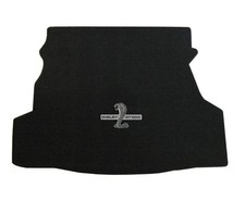 2008 2009 GT-500 Coupe Black Rear Trunk Mat NO Shaker 1000 - Shelby & Cobra Logo picture