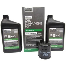 Polaris New OEM Full Synthetic Oil Change Kit PS-4, 2877473 picture