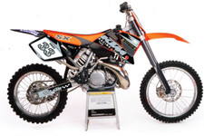 2001-2002 KTM SX 125 250 SX125 SX250 G-1 OAGFX Graphic Kit - Pro Ed Gray picture
