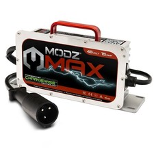 MODZ Max48 15 AMP Battery Charger for 48Volt Club Car DS or Precedent Golf Carts picture