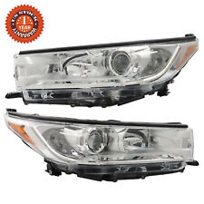 For 2017-2019 Toyota Highlander LE XLE Projector Headlights Headlamps Left&Right picture