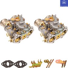 For 45 DCOE 152 19600.060 WEBER 4 cyl 6 Cyl V8 Carburetor Twin Choke 2Pcs picture