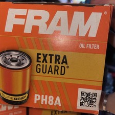 Lot of 6 FRAM Extra Guard PH8A Oil Filters 10,000 Mile Protection NIB picture