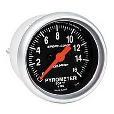 Auto Meter Sport-Comp Pyrometer 2-1/16