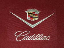 1976 Cadillac Eldorado New floor mats, Essex Style,3 Pieces Set Cadillac Logos picture