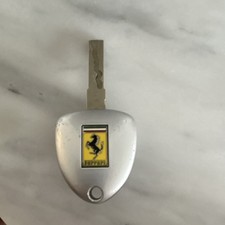 OEM Ferrari 612 Scaglietti Remote Ignition Key Fob 3-Button Silver picture