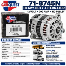 New Alternator For DELCO 28SI 8600307 8600311 8600308 LESTER 8744 8745 ALT-1282 picture