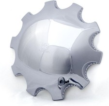 Alcoa 076100 Front Steer Axle Hub Cover Chrome 10 Lug 22.5 24.5 Multi-Piece picture