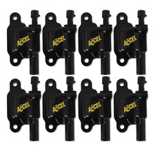 ACCEL 140043K-8 SuperCoil Ignition Coil - Black - 8-Pack picture