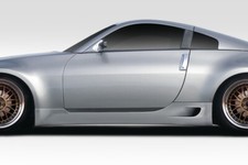 03-08 Fits Nissan 350Z TypeG Duraflex Side Skirts Body Kit 116938 picture