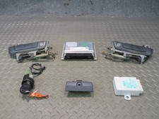 01-02 BMW E36/7 Z3 3.0i M54 ECM ECU DOOR HANDLE IGNITION GLOVE LOCK KEY SET OEM picture
