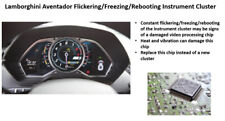Lamborghini Aventador Flicker / Freeze / Reboot Instrument Cluster Dash Repair picture