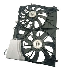 Dual Engine Radiator Cooling Fan Assembly Fits 14-19 Toyota Highlander 2.7L 3.5L picture